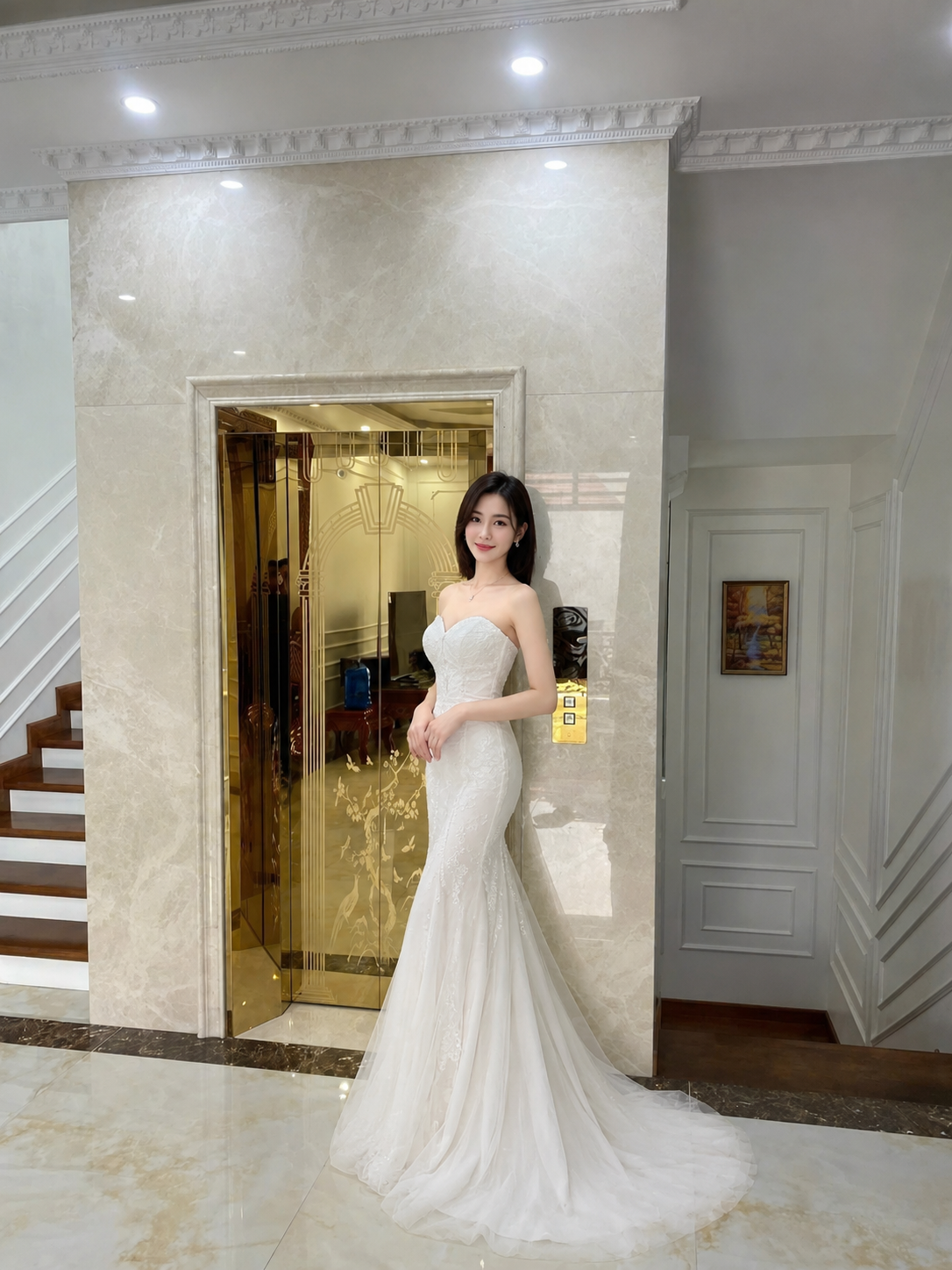 Thang máy gia đình 5 tầng